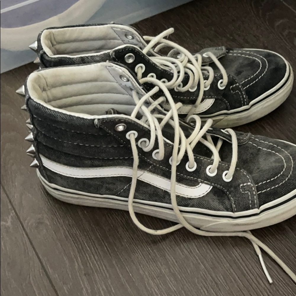Studded van high tops